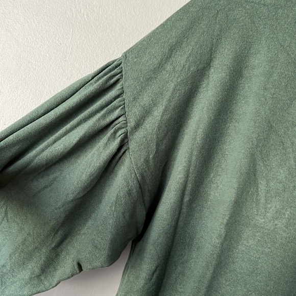 Madewell Dreamiest Knit Long-Sleeve Tee | Simply Sage | Size: S - Picture 6 of 14